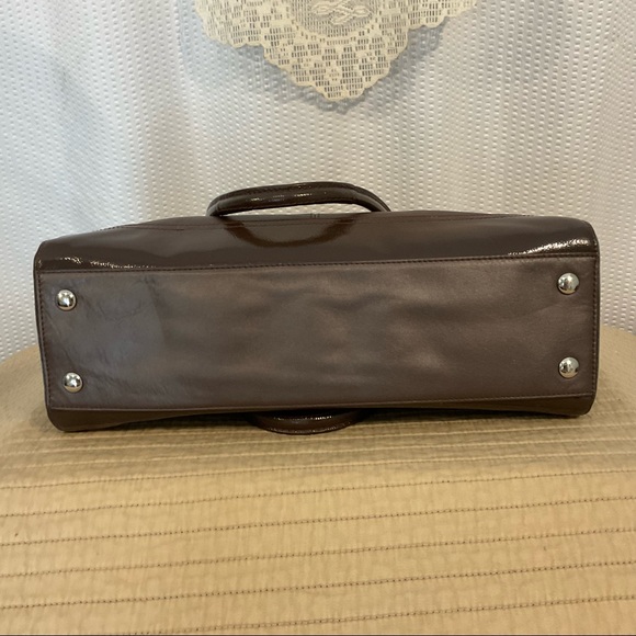 Coach - Park Carryall Leather Satchel Handbag or Shoulder Bag - Picture 7 of 12